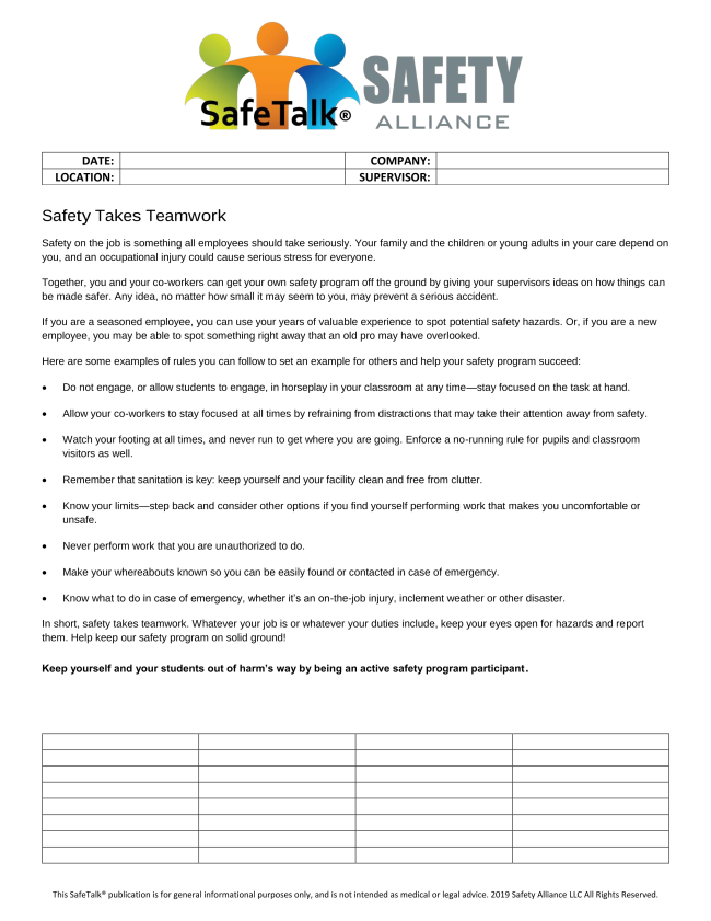 safetalk-safety-alliance-weekly safetalk-safety-alliance-weekly